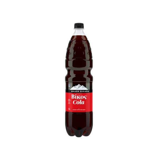 Βίκος Cola με Ανθρακικό, Χωρίς Ζάχαρη 1500ml