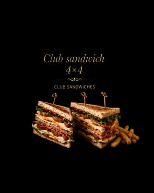 Club sandwich 4x4