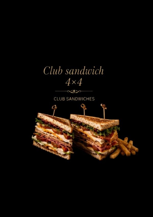 Club sandwich 4x4