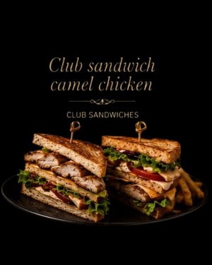 Club sandwich camel chicken