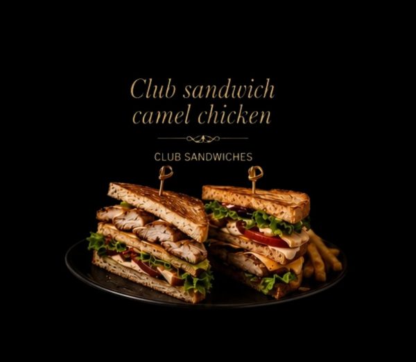 Club sandwich camel chicken