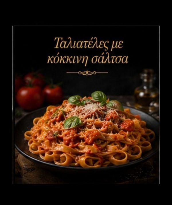 Ταλιατέλες με κόκκινη σάλτσα