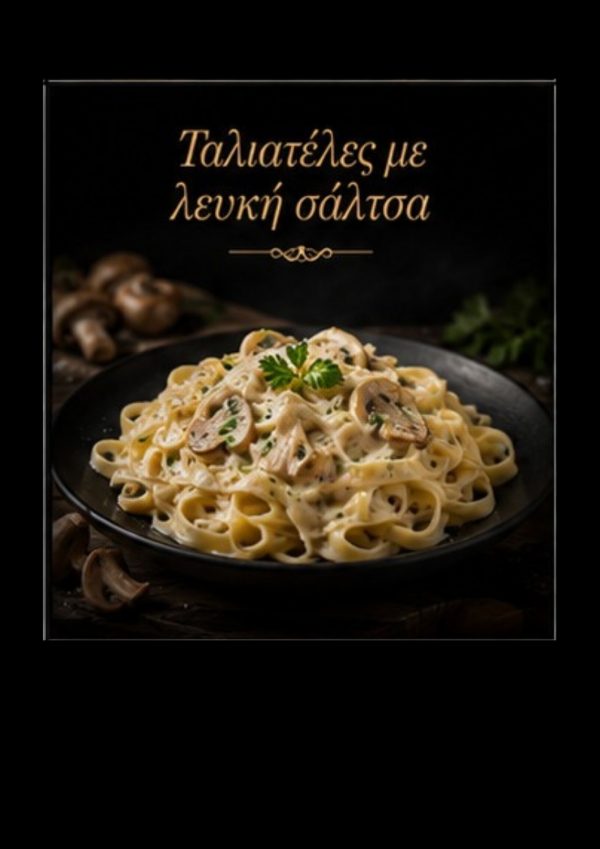 Ταλιατέλες με λευκή σάλτσα